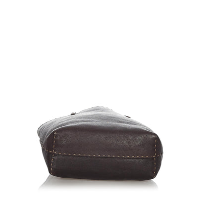 Fendi Selleria Leather Tote Bag (SHG-23498) Rovelle Bags