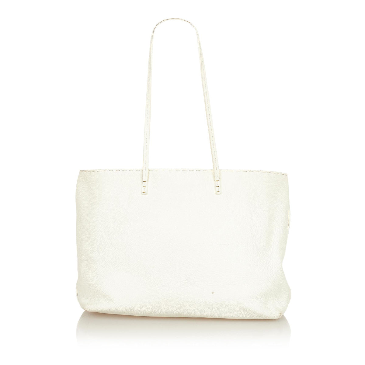 Fendi Selleria Leather Tote Bag (SHG-24871) Rovelle Bags