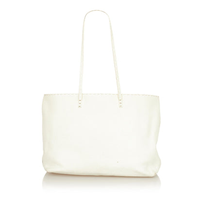 Fendi Selleria Leather Tote Bag (SHG-24871) Rovelle Bags