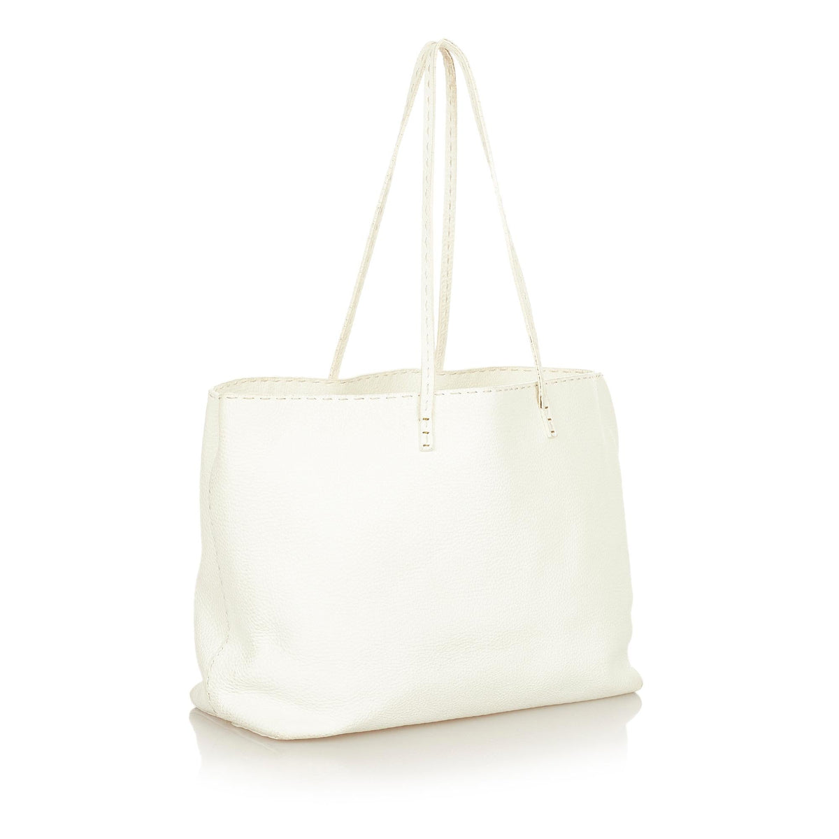 Fendi Selleria Leather Tote Bag (SHG-24871) Rovelle Bags