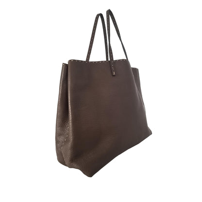 Fendi Selleria Leather Tote Bag (SHG-28191) Rovelle Bags