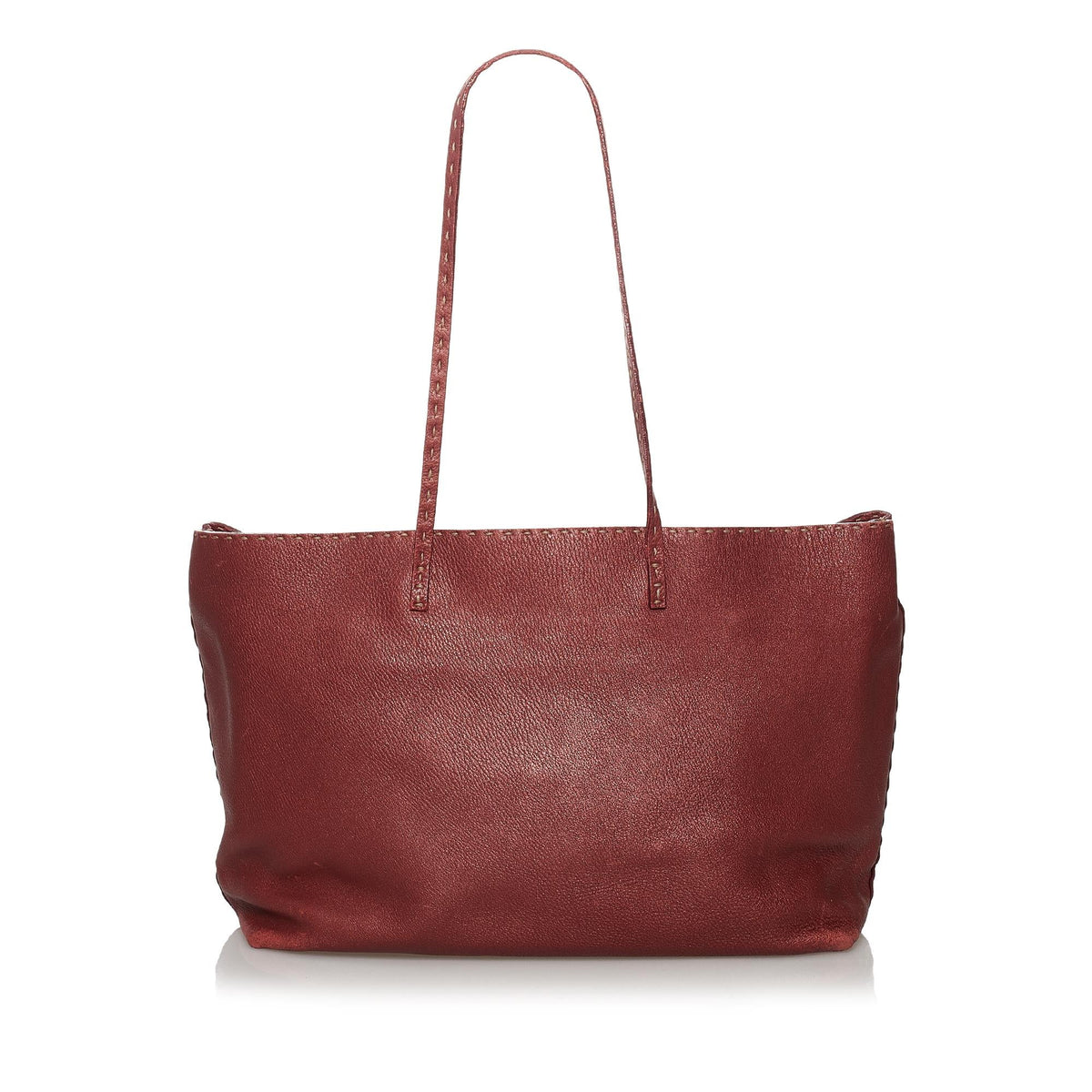Fendi Selleria Leather Tote Bag (SHG-29744) Rovelle Bags