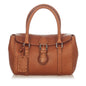 Fendi Selleria Linda Leather Handbag (SHG-26196) Rovelle Bags