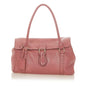 Fendi Selleria Linda Leather Handbag (SHG-31685) Rovelle Bags