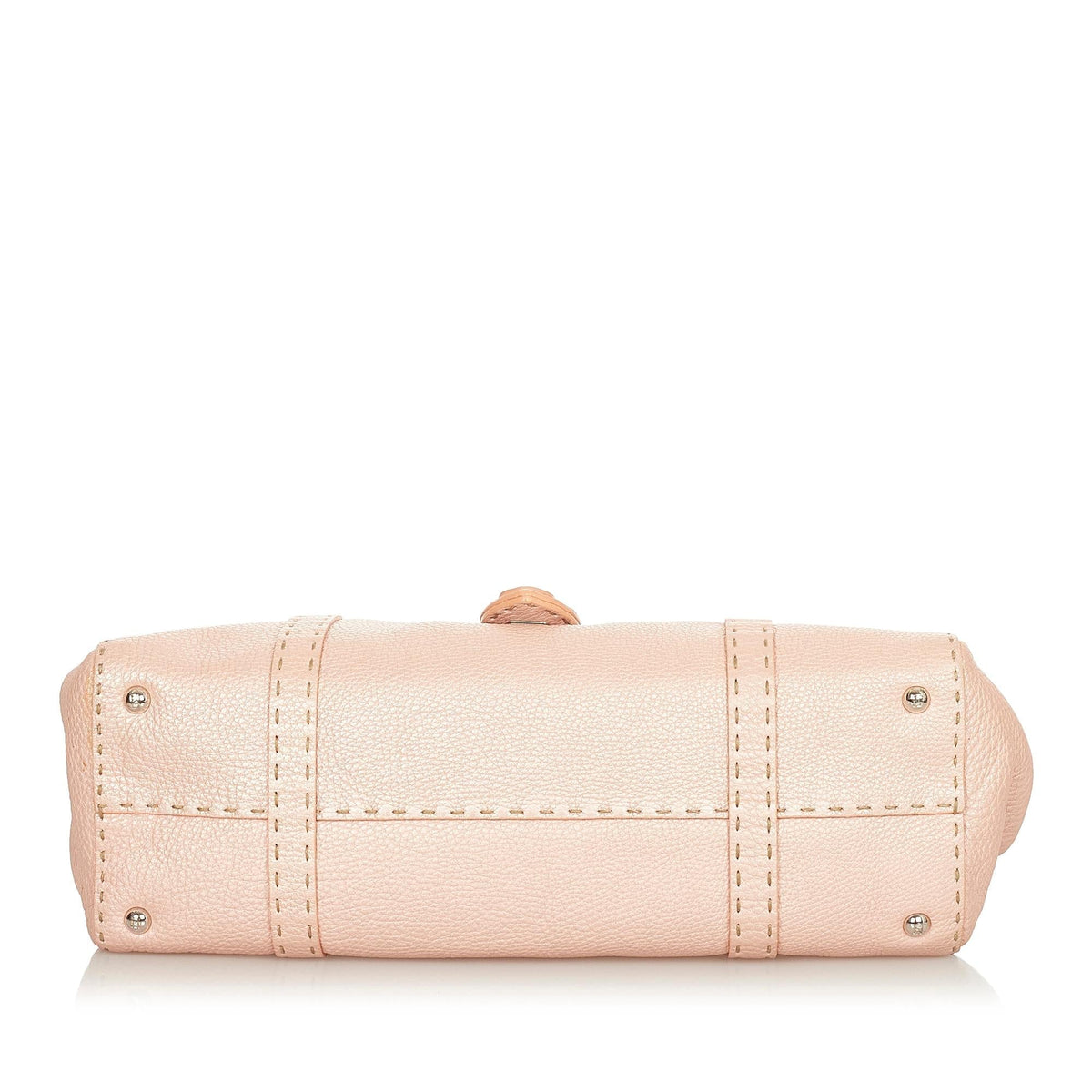 Fendi Selleria Linda Leather Shoulder Bag (SHG-24875) Rovelle Bags