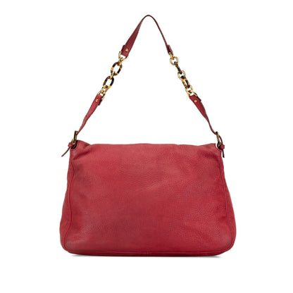 Fendi Shimmer Leather Mamma Forever Shoulder Bag (SHG-BIXvt5) Rovelle Bags