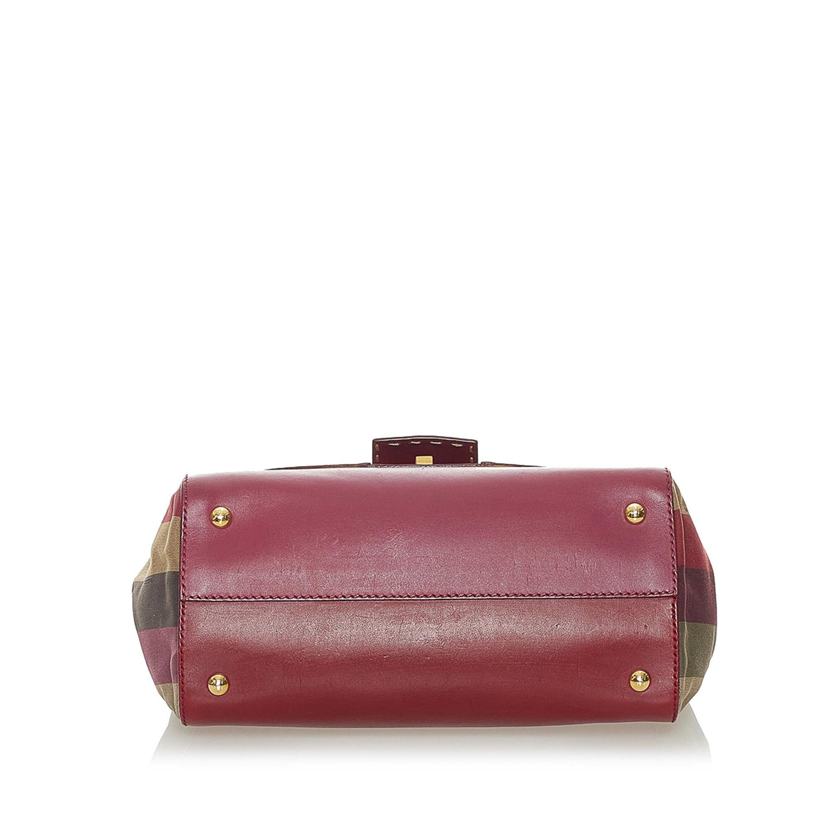Fendi Silvana Leather Satchel (SHG-28121) Rovelle Bags