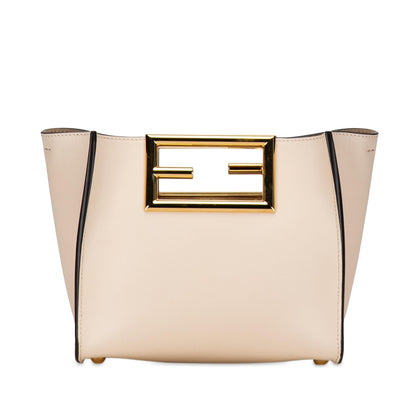 Fendi Small Calfskin Way Tote (SHG-uk6ttP) Rovelle Bags