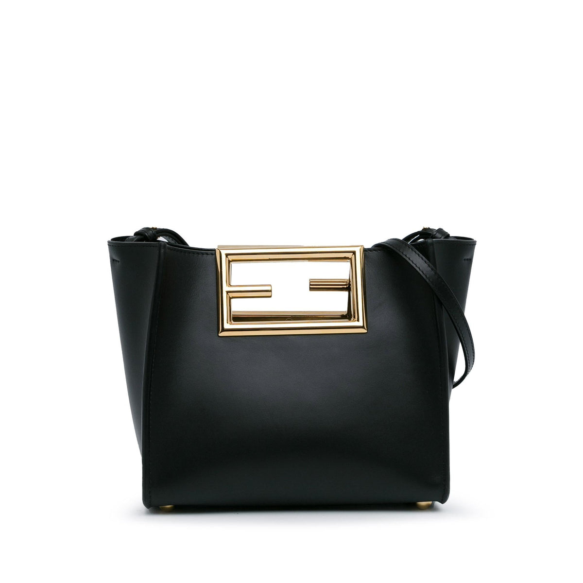Fendi Small Leather Way Tote (SHG-MT0O64) Rovelle Bags