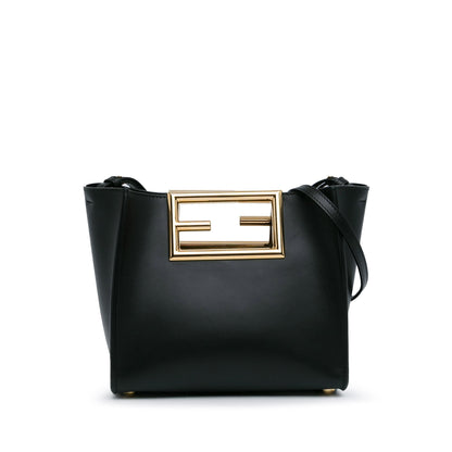 Fendi Small Leather Way Tote (SHG-MT0O64) Rovelle Bags