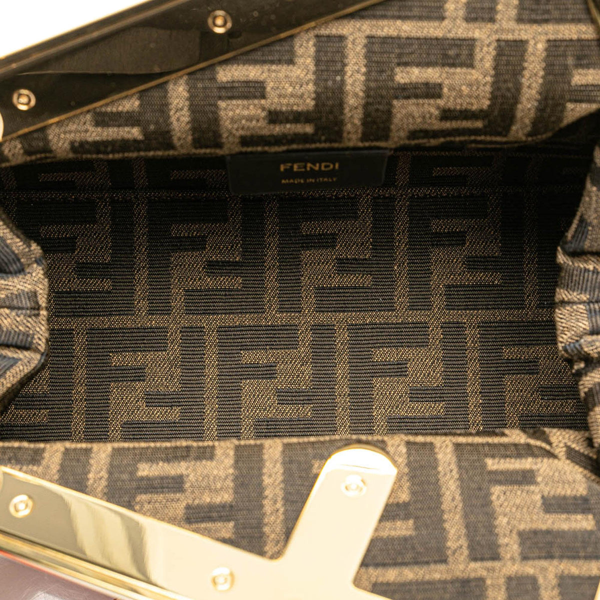 Fendi Fendi First Leather Red Clutch Rovelle Bags