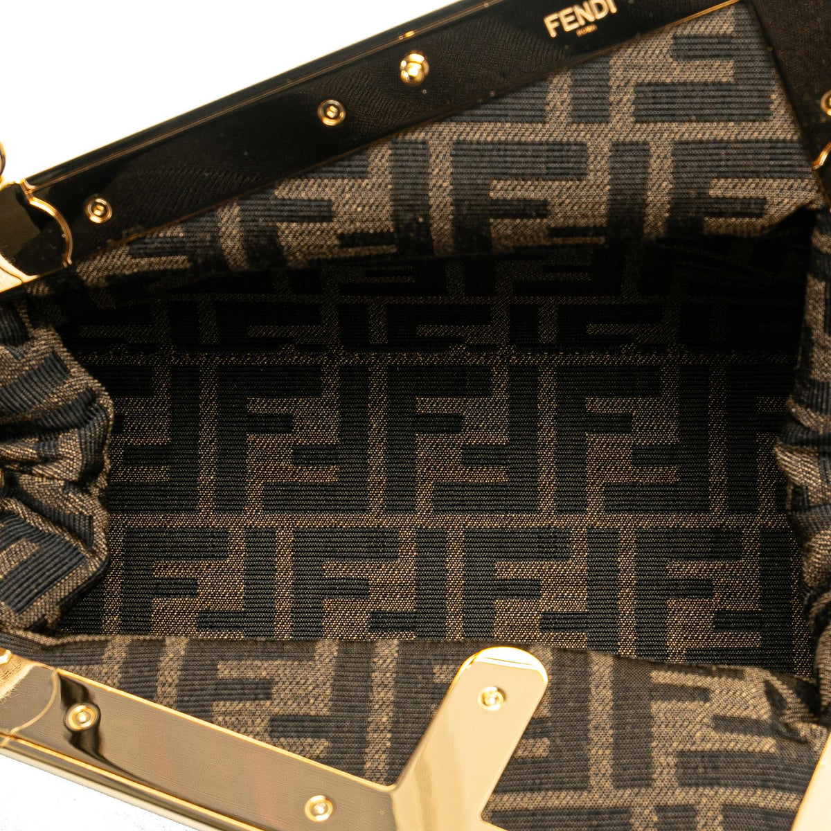 Fendi Zucca Canvas Double Flap Mamma Shg-Kjxsjw Rovelle Bags