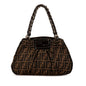 Fendi Small Zucca Canvas Mia Chain Tote Shg-Ikzcne Rovelle Bags