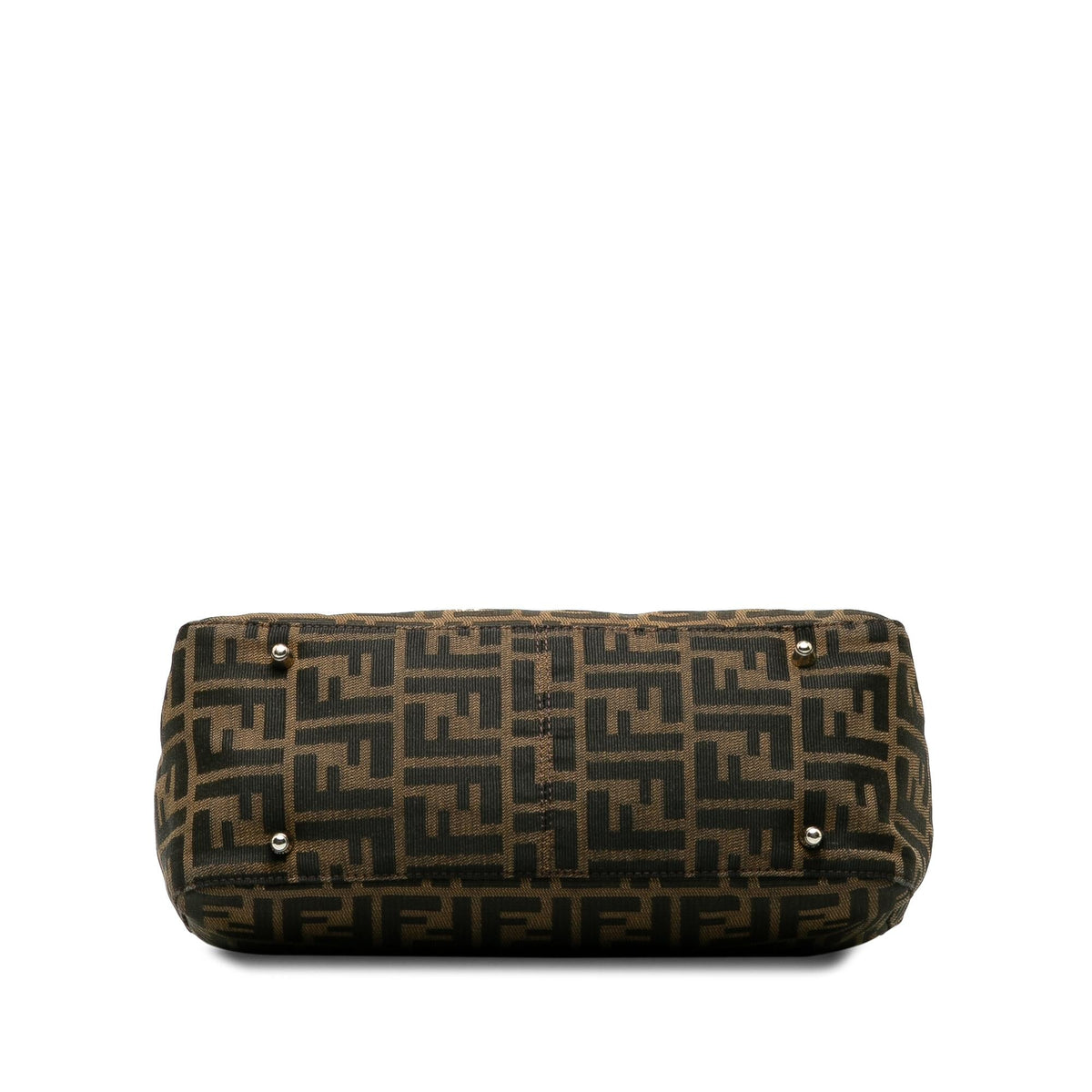 Fendi Small Zucca Canvas Twins Tote Rovelle Bags