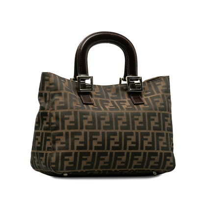 Fendi Small Zucca Canvas Twins Tote Rovelle Bags
