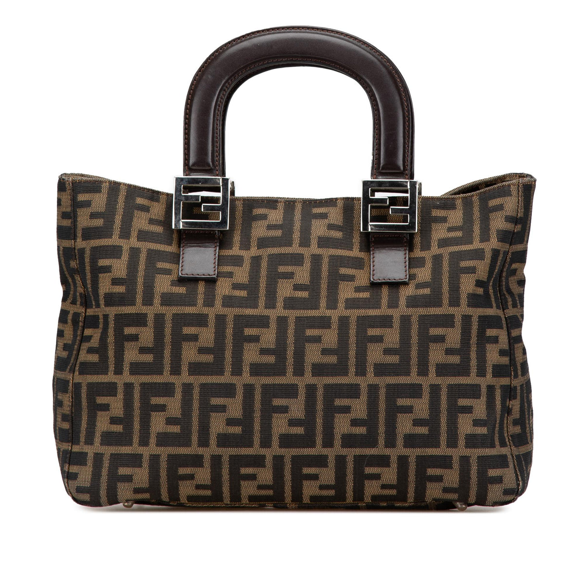 Fendi Tote Canvas Red Tote Bag Rovelle Bags