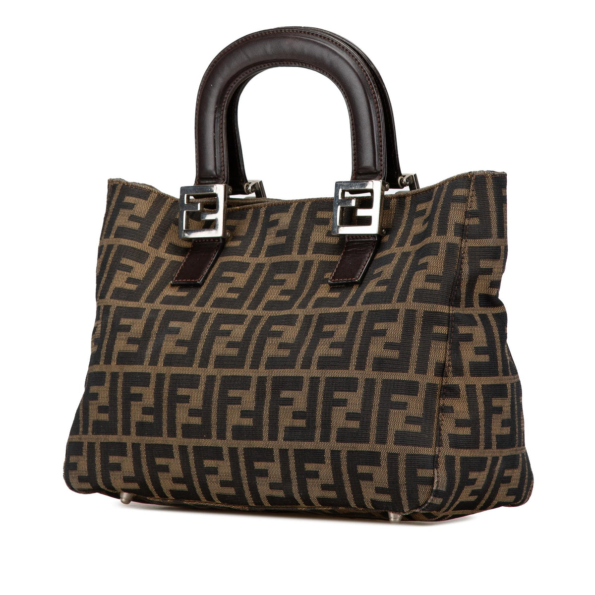 Fendi Tote Canvas Red Tote Bag Rovelle Bags