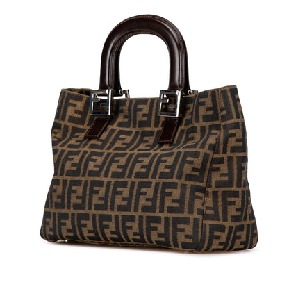 Fendi Tote Canvas Red Tote Bag Style 2 Rovelle Bags