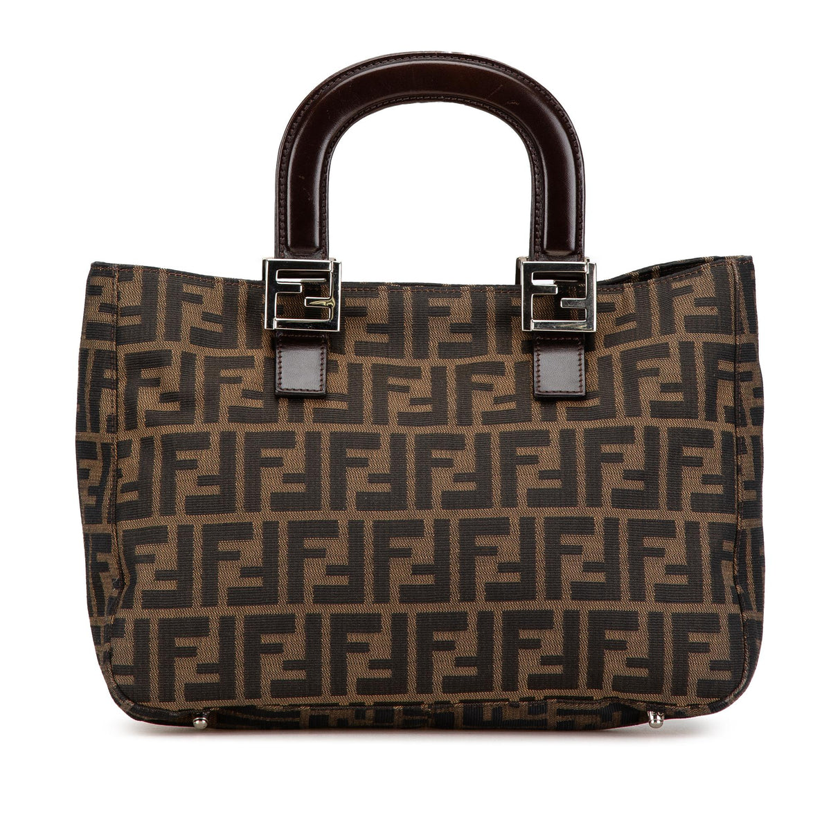 Fendi Tote Canvas Red Tote Bag Style 3 Rovelle Bags