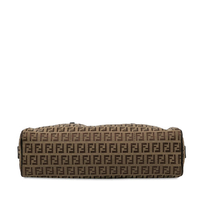 Fendi Small Zucchino Canvas Handbag (SHG-fba6xB) Rovelle Bags