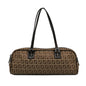Fendi Small Zucchino Canvas Handbag (SHG-fba6xB) Rovelle Bags