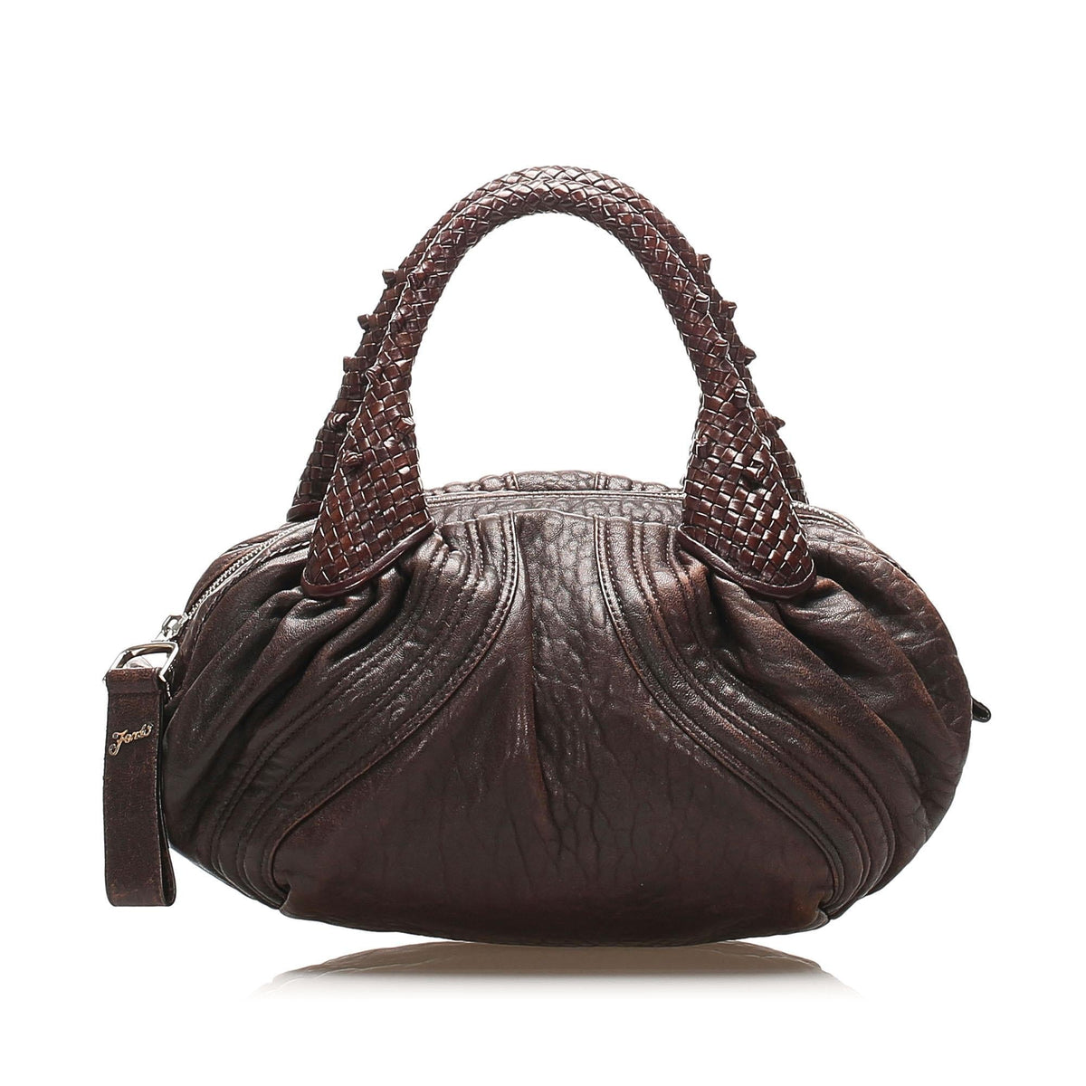 Fendi Spy Leather Handbag (SHG-22407) Rovelle Bags