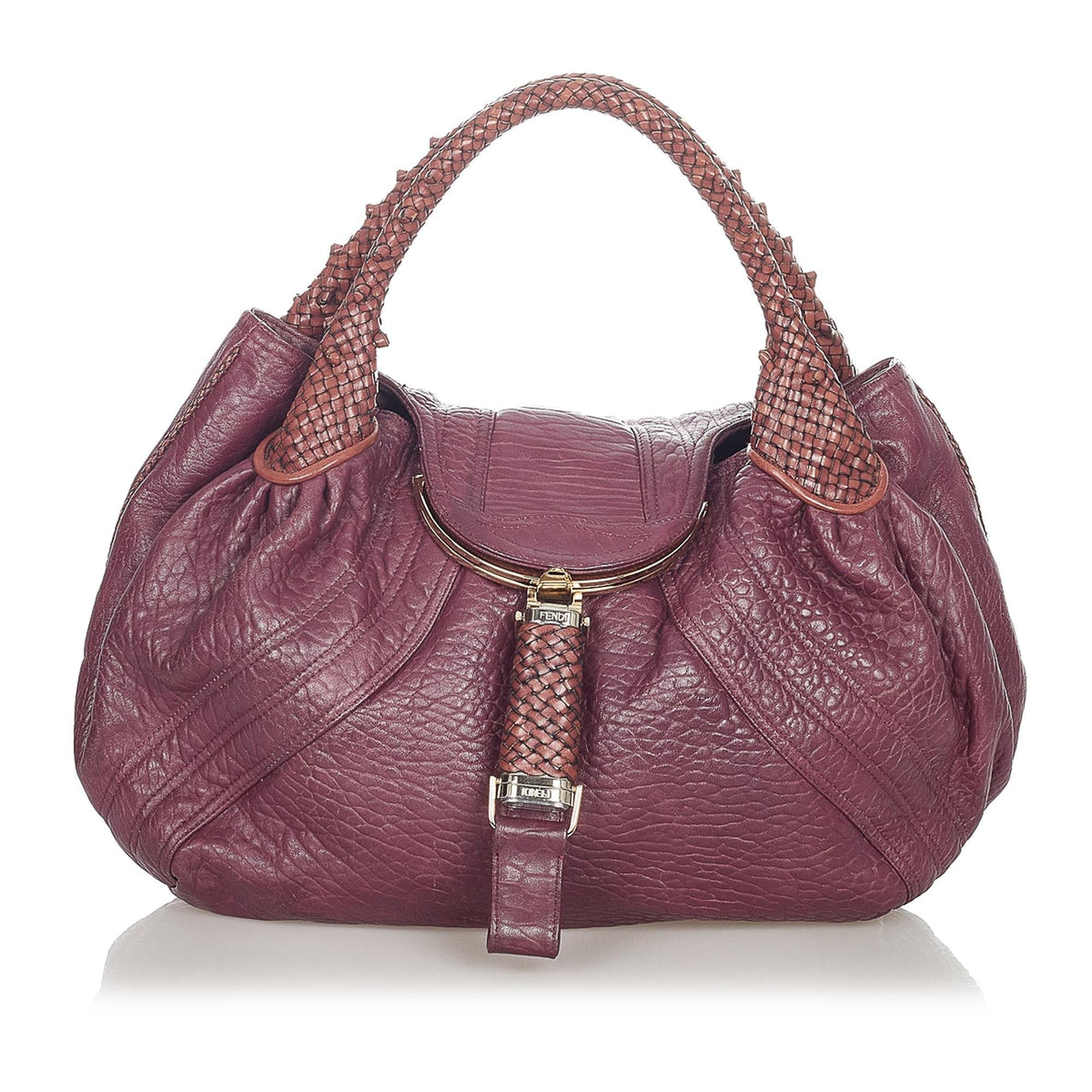 Fendi Spy Leather Handbag (SHG-23761) Rovelle Bags