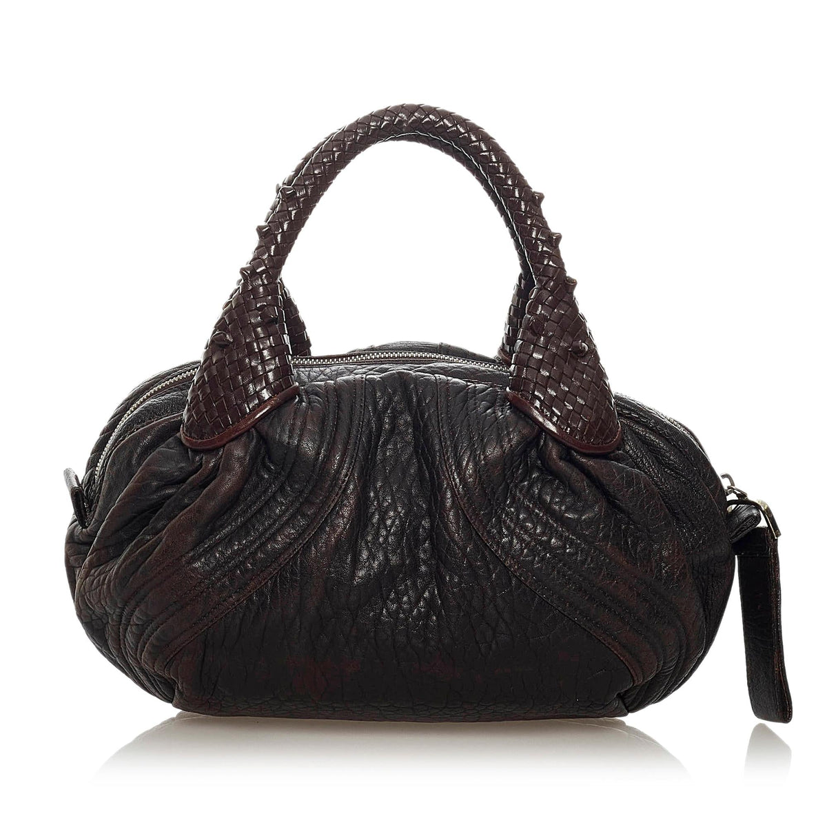 Fendi Spy Leather Handbag (SHG-29139) Rovelle Bags