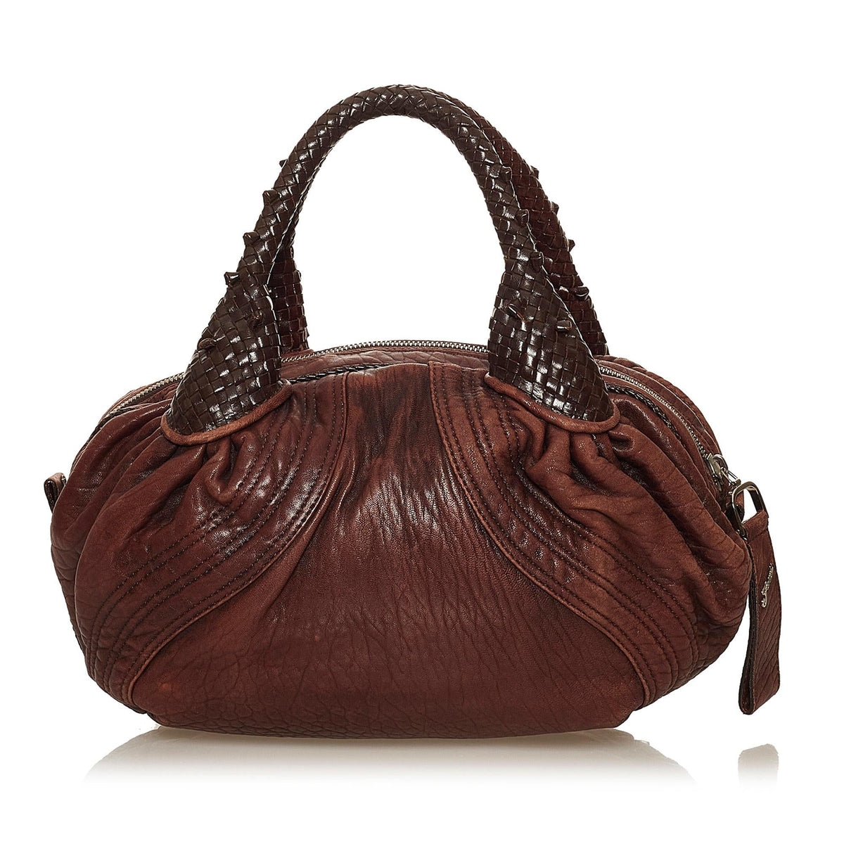 Fendi Spy Leather Handbag (SHG-29546) Rovelle Bags