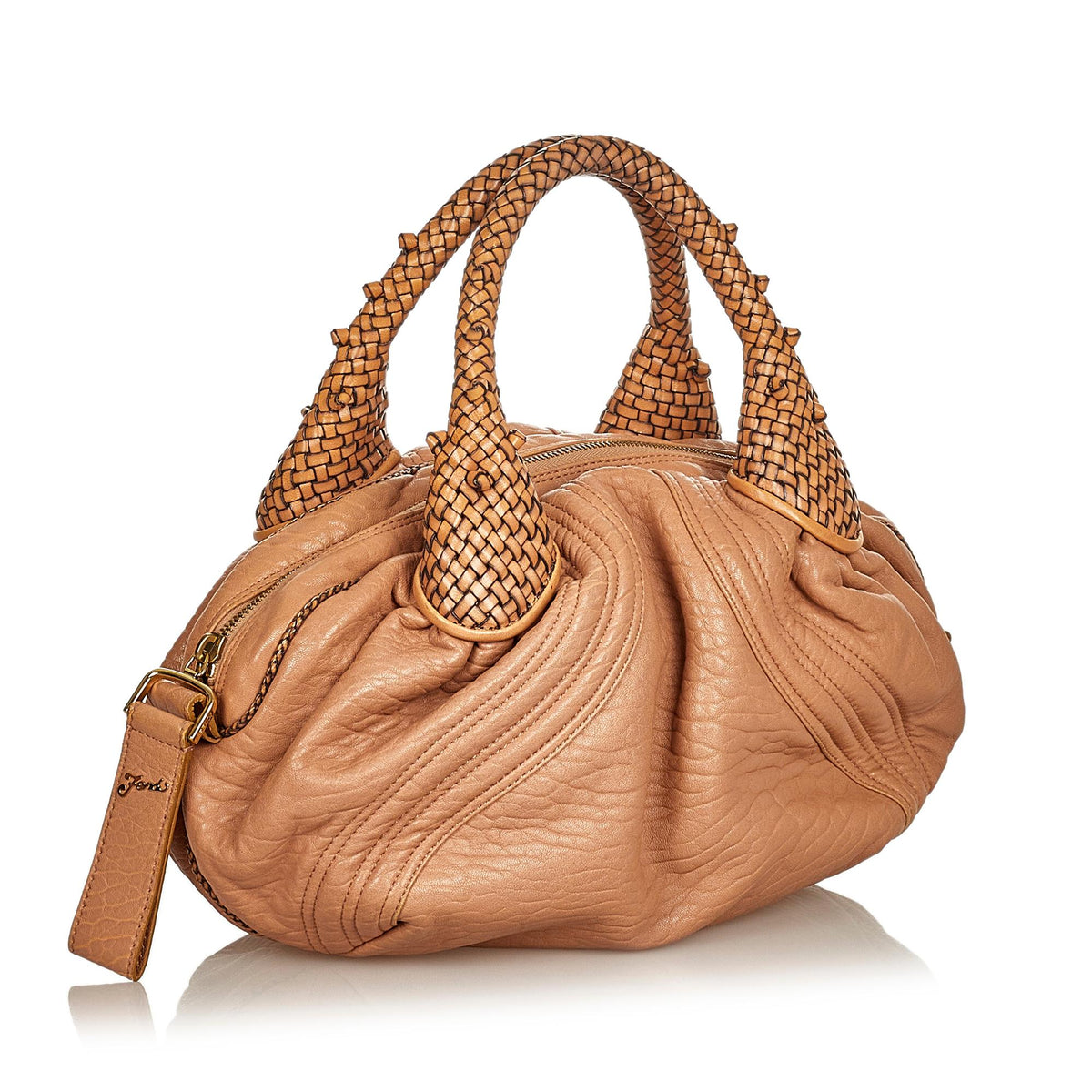 Fendi Spy Leather Handbag (SHG-36076) Rovelle Bags