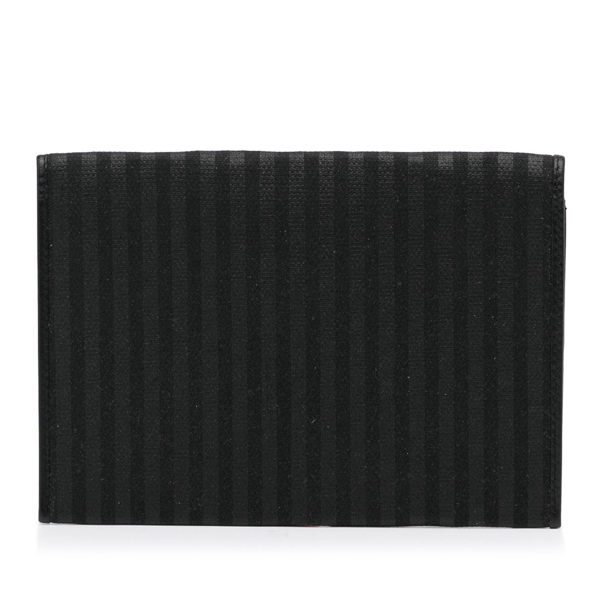Fendi Striped Canvas Clutch (SHG-LK4Iq8) Rovelle Bags