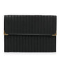 Fendi Striped Canvas Clutch (SHG-LK4Iq8) Rovelle Bags