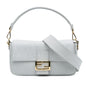 Fendi Striped Jersey Baguette Satchel Rovelle Bags
