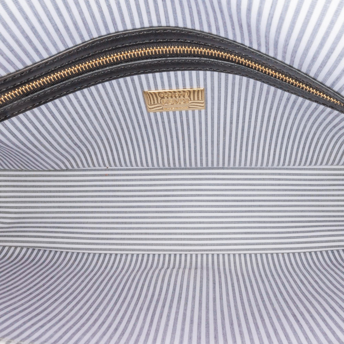 Fendi Embossed Vitello Logo Small Belt Bag Rovelle Bags