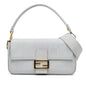 Fendi Baguette Canvas Red Shoulder Bag Style 2 Rovelle Bags