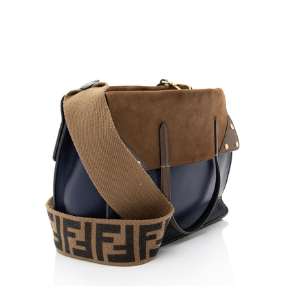 Fendi Multicolor Zucchino Spalmati Chain Pochette Rovelle Bags