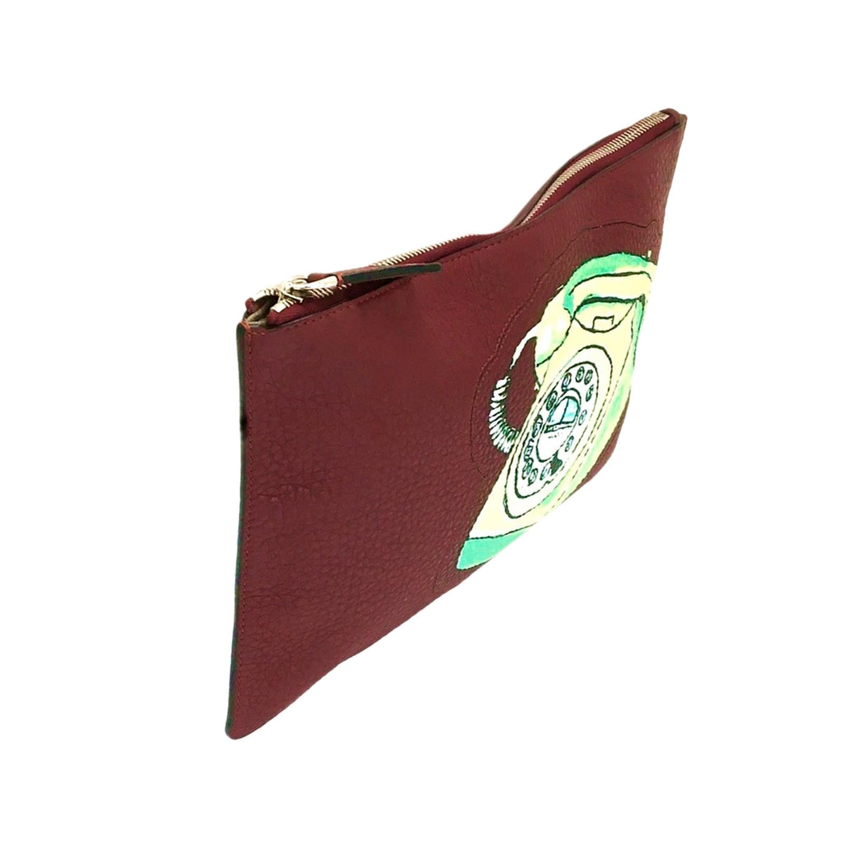 Fendi Telephone Leather Clutch (SHG-yilHZT) Rovelle Bags