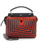 Fendi Quilted Leather Two Tone Dotcom Small Top Handle Rovelle Bags