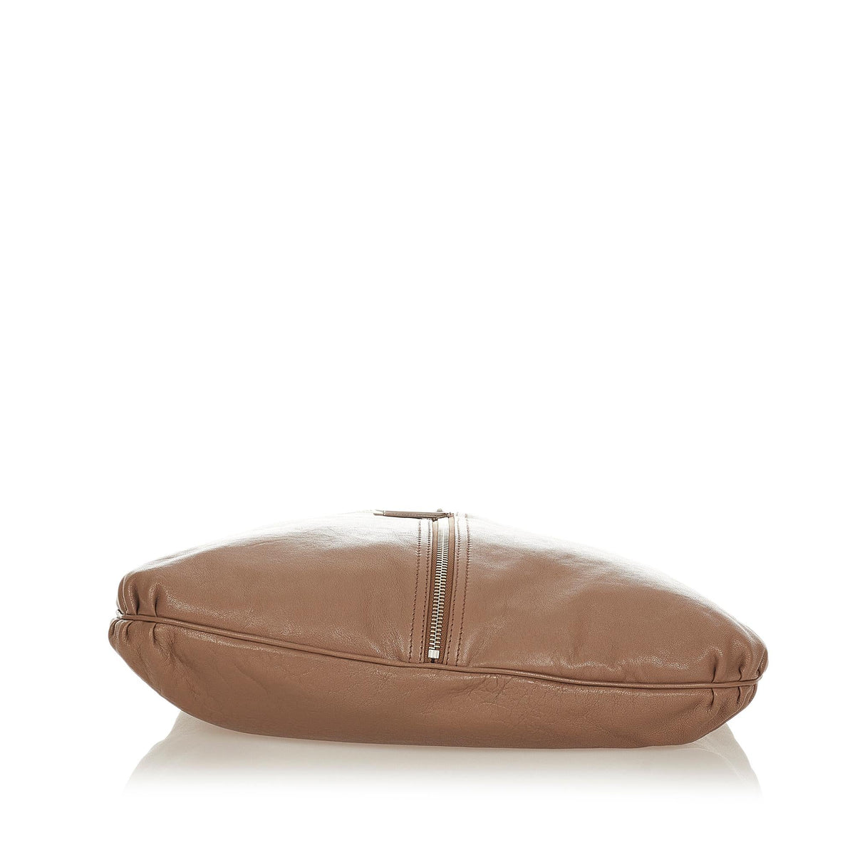 Fendi Unzipped Leather Shoulder Bag (SHG-25226) Rovelle Bags