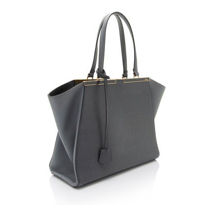 Fendi Vitello Elite 3Jours Large Tote (SHF-rTvp8O) Rovelle Bags