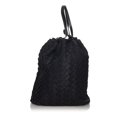 Fendi Woven Canvas Backpack (SHG-31306) Rovelle Bags