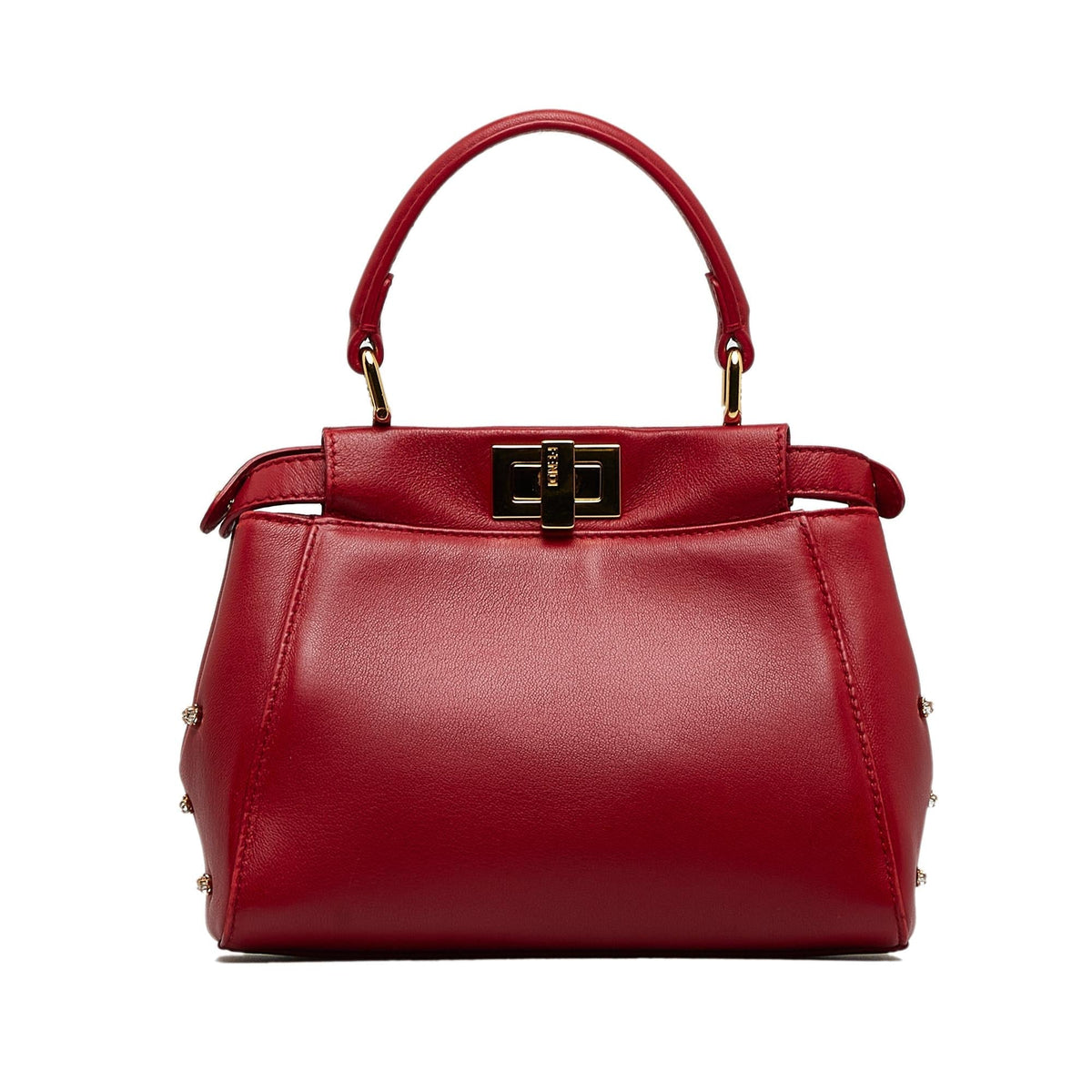 Fendi XS Studded Crystal Stars Peekaboo Iconic Satchel (SHG-qwNGea) Rovelle Bags
