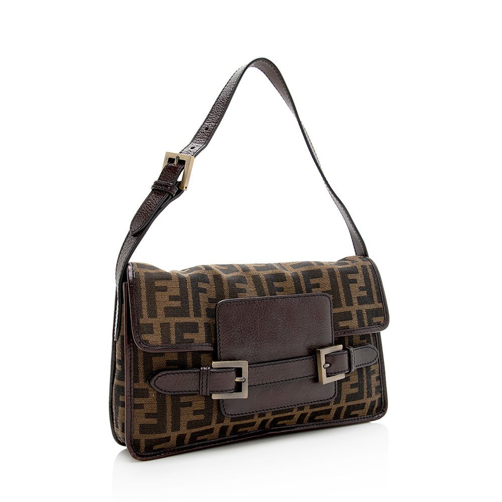 Fendi Zucca B Bis Shoulder Bag (SHF-20465) Rovelle Bags