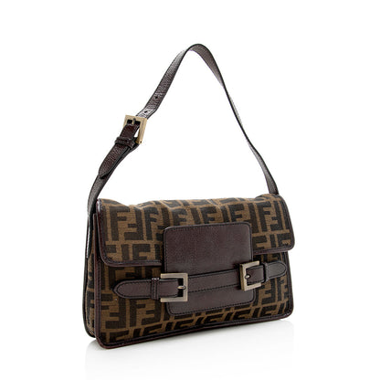 Fendi Zucca B Bis Shoulder Bag (SHF-20465) Rovelle Bags