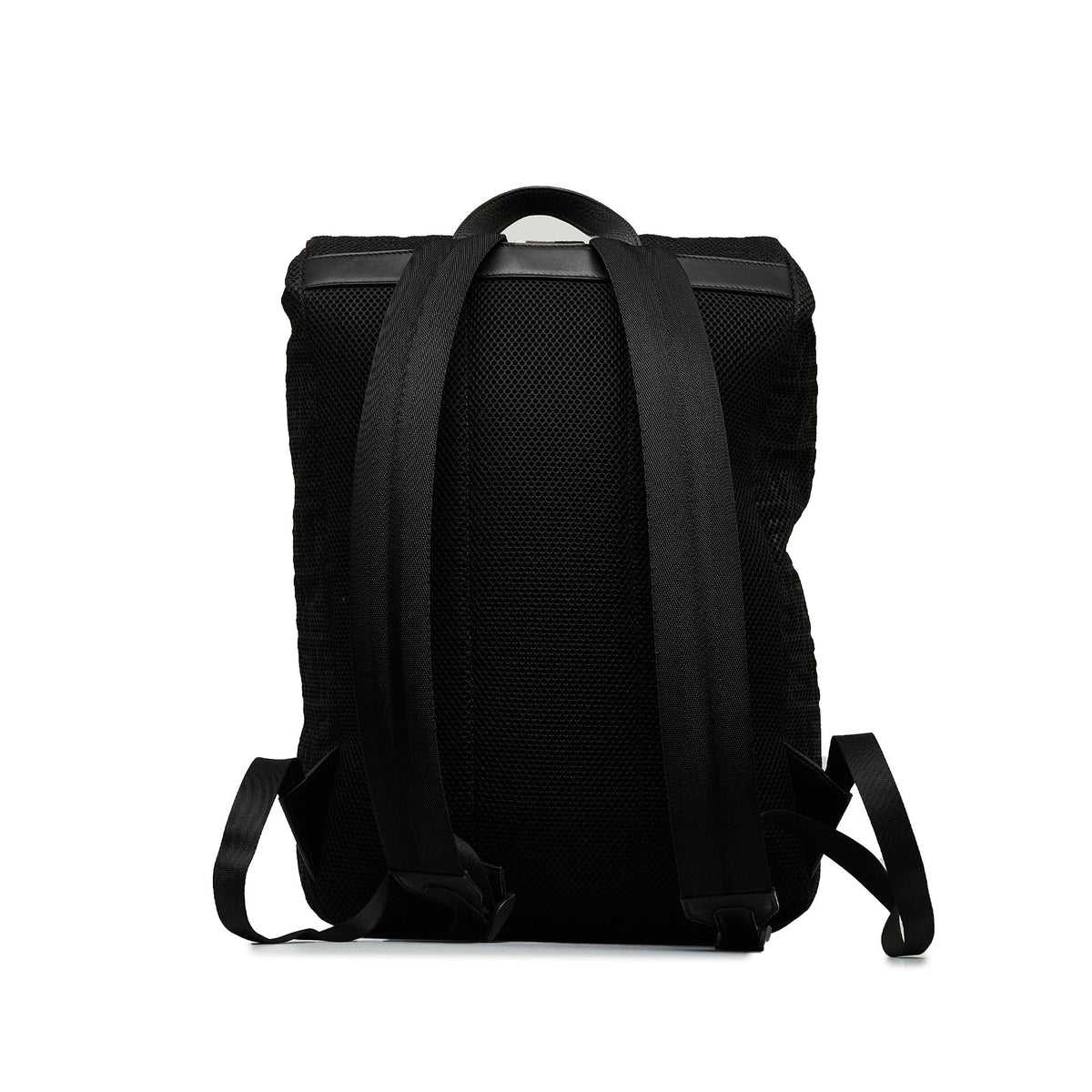 Fendi Zucca Buckle Flap Backpack (SHG-CXXC0L) Rovelle Bags