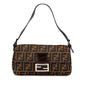 Fendi Baguette Canvas Red Shoulder Bag Style 4 Rovelle Bags