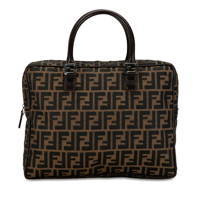 Fendi Zucca Canvas Business Bag (SHG-zFTp7m) Rovelle Bags