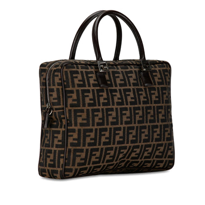 Fendi Zucca Canvas Business Bag (SHG-zFTp7m) Rovelle Bags