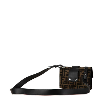 Fendi Zucca Canvas Convertible Belt Bag (SHG-jFWZlT) Rovelle Bags