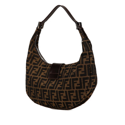 Fendi Zucchino Canvas Handbag Shg-Ol7Yob Rovelle Bags